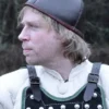 Mittelalterliche Lederkappe
