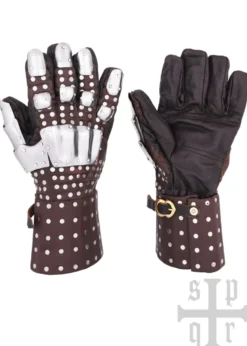 Mittelalterliche Panzerhandschuhe, Visby, Typ III, 14. Jh., versch. Farben