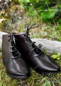 Mittelalterliche Schnürschuhe, halbhoch
