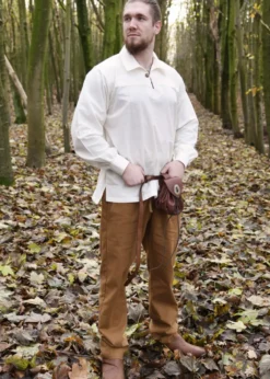 Mittelalter Ritterhemd Götz, natur