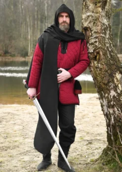 Mittelalter Schal mit Kapuze, div. Farben