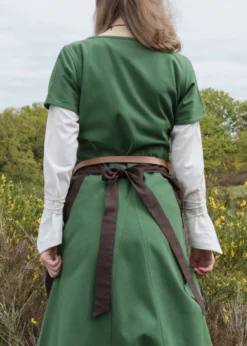 Mittelalter Schürze, braun