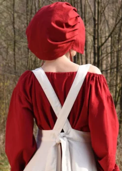 Mittelalter-Schürze Ruth, natur, One-Size