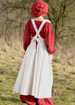 Mittelalter-Schürze Ruth, natur, One-Size
