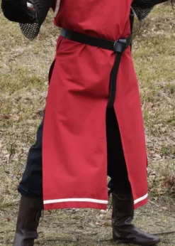 Mittelalter Waffenrock Eckhart, rot/natur