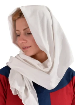 Mittelalter Wimpel, Kopftuch, verschiedene Farben