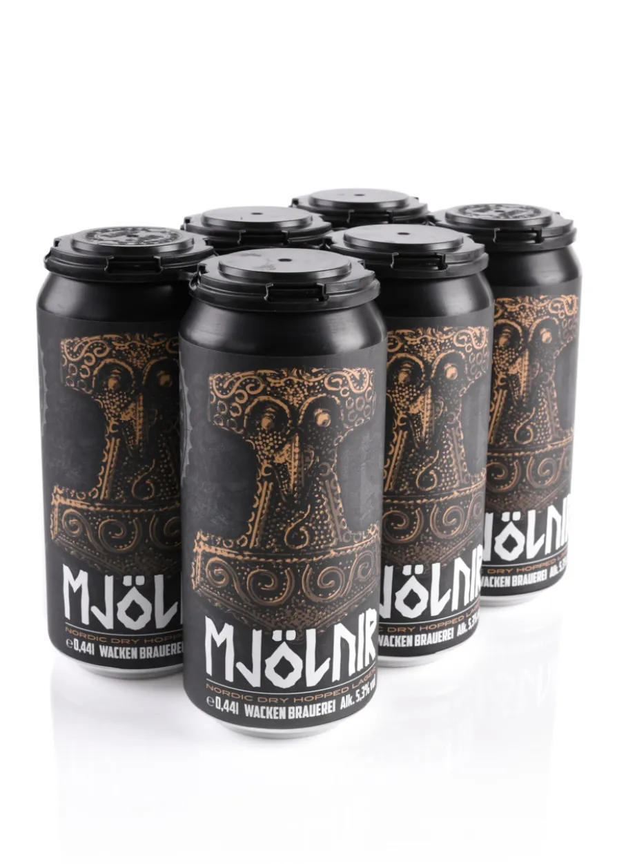 Mjölnir - Nordic Lager, 0,44l Dose - Wacken Brauerei