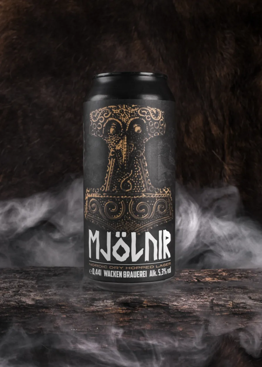 Mjölnir - Nordic Lager, 0,44l Dose - Wacken Brauerei