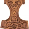 Mjölnir Thorshammer mit Knotenmuster
