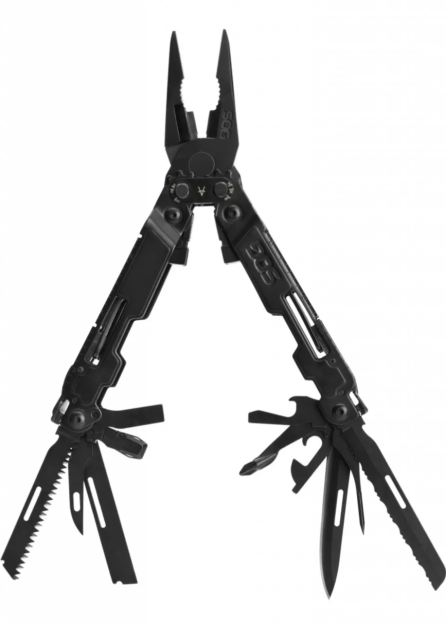 Multitool Poweraccess Deluxe, Schwarz, SOG