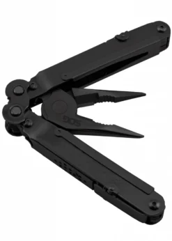 Multitool Powerlock EOD, Schwarz, Nylonscheide, SOG