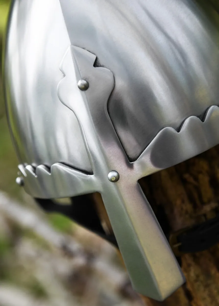 Nasalhelm St. Wenceslas, Wenzelhelm, 2 mm Stahl