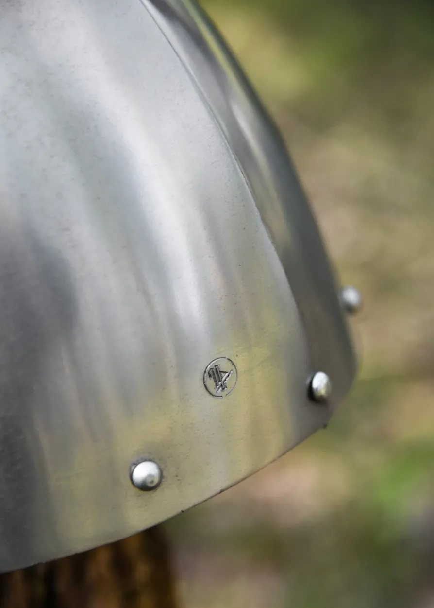 Nasalhelm St. Wenceslas, Wenzelhelm, 2 mm Stahl