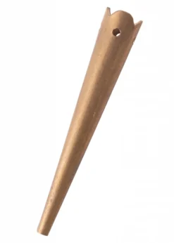 Nestelspitzen aus Messing, mit Krone, 10 Stück
