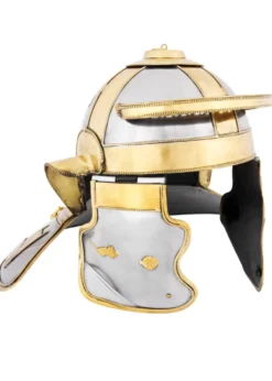 Niedermörmter Italic -H-, Römerhelm, Stahl und Messing