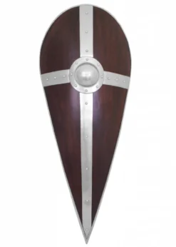 Normannenschild mit Kreuz