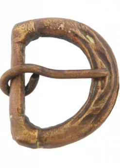 Normannische Gürtelschnalle, Messing