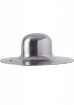 Normannischer Schildbuckel, mit Nieten, 2 mm Stahl