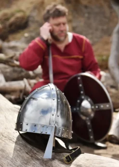 Normannischer Spangenhelm, 2 mm Stahl