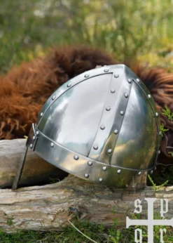 Normannischer Spangenhelm mit Nasal, 2 mm Stahl
