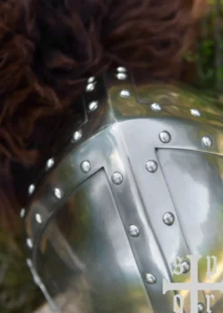 Normannischer Spangenhelm mit Nasal, 2 mm Stahl