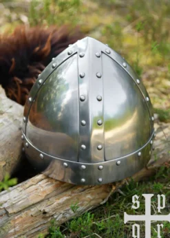 Normannischer Spangenhelm mit Nasal, 2 mm Stahl