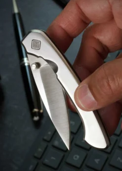 Ocaso Knives SEATON MINI, Silber, Taschenmesser