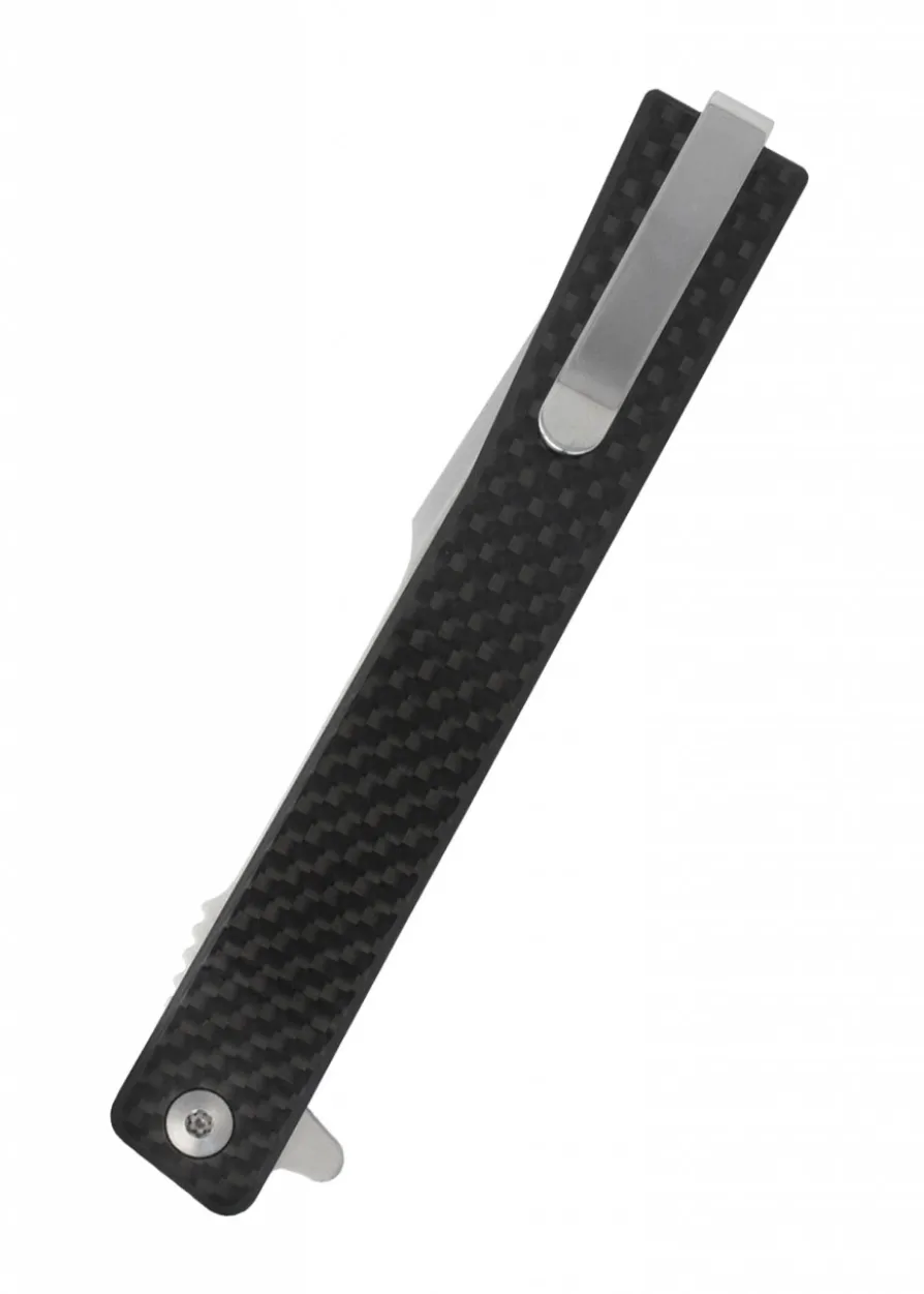 Ocaso Knives SOLSTICE, Harpoon, Karbon, satiniert, Taschenmesser