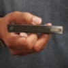 Ocaso Knives SOLSTICE, Karbon, schwarz, Taschenmesser