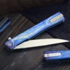 Ocaso Knives, SOLSTICE TITAN ELOXIERT, SATINIERT, Taschenmesser