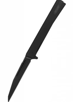 Ocaso Knives SOLSTICE, Wharncliffe, Titan, schwarz, Taschenmesser