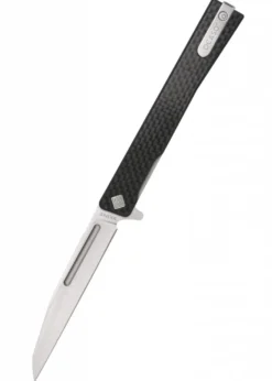 Ocaso Knives SOLSTICE, Wharncliffe, Karbon, satiniert, Taschenmesser