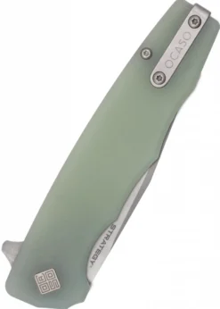 Ocaso Knives STRATEGY, Jade, G10, Taschenmesser