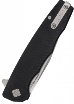 Ocaso Knives STRATEGY, schwarz, G10, Taschenmesser