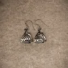 Ohrringe aus Silber - Valknut, Paar