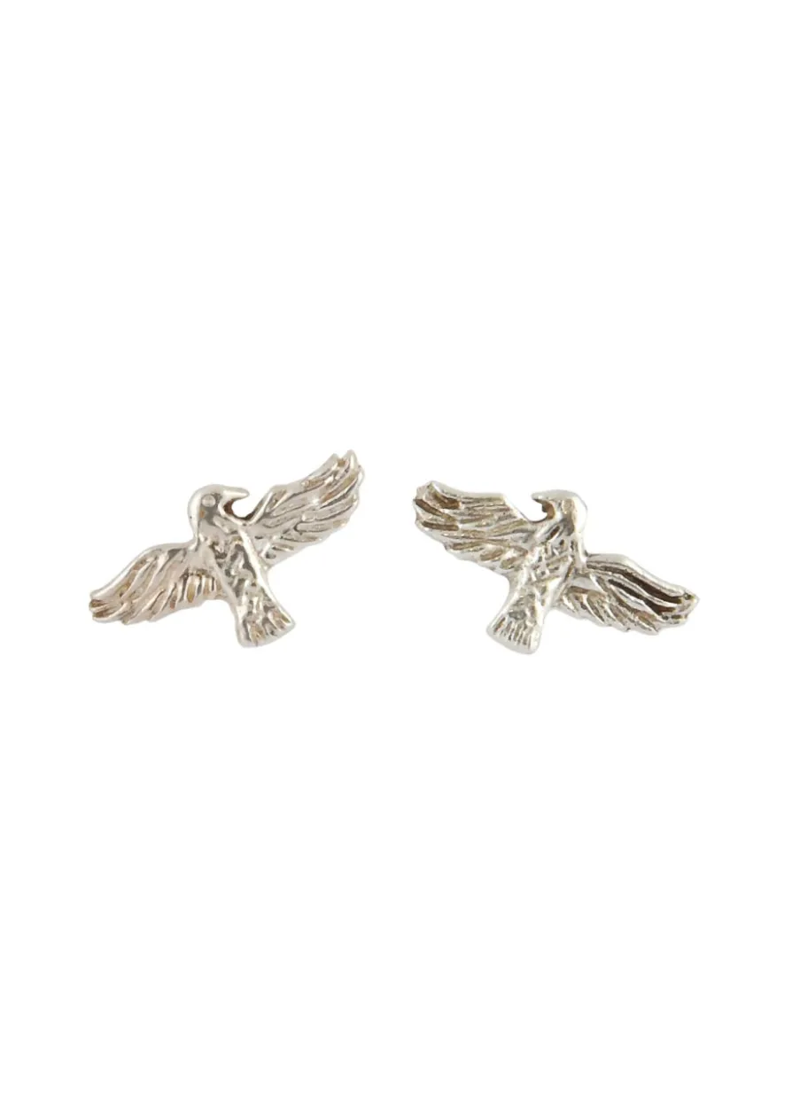 Ohrstecker aus Silber - Hugin und Munin, Paar