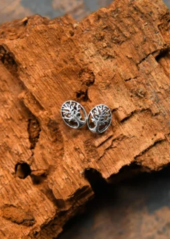 Ohrstecker aus Silber - Yggdrasil, Paar