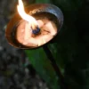 Oseberg Lampe, handgeschmiedet