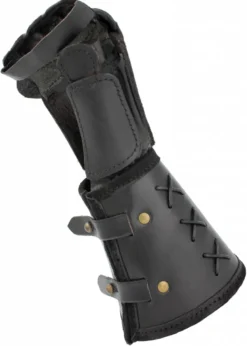 Panzerhandschuh aus Leder, Rechte Hand