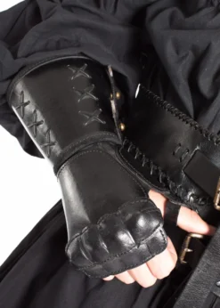 Panzerhandschuh aus Leder, Rechte Hand