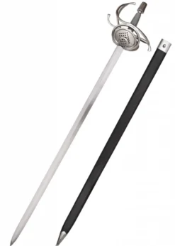 Pappenheimer Korbrapier mit drahtumwickeltem Griff, 114 cm