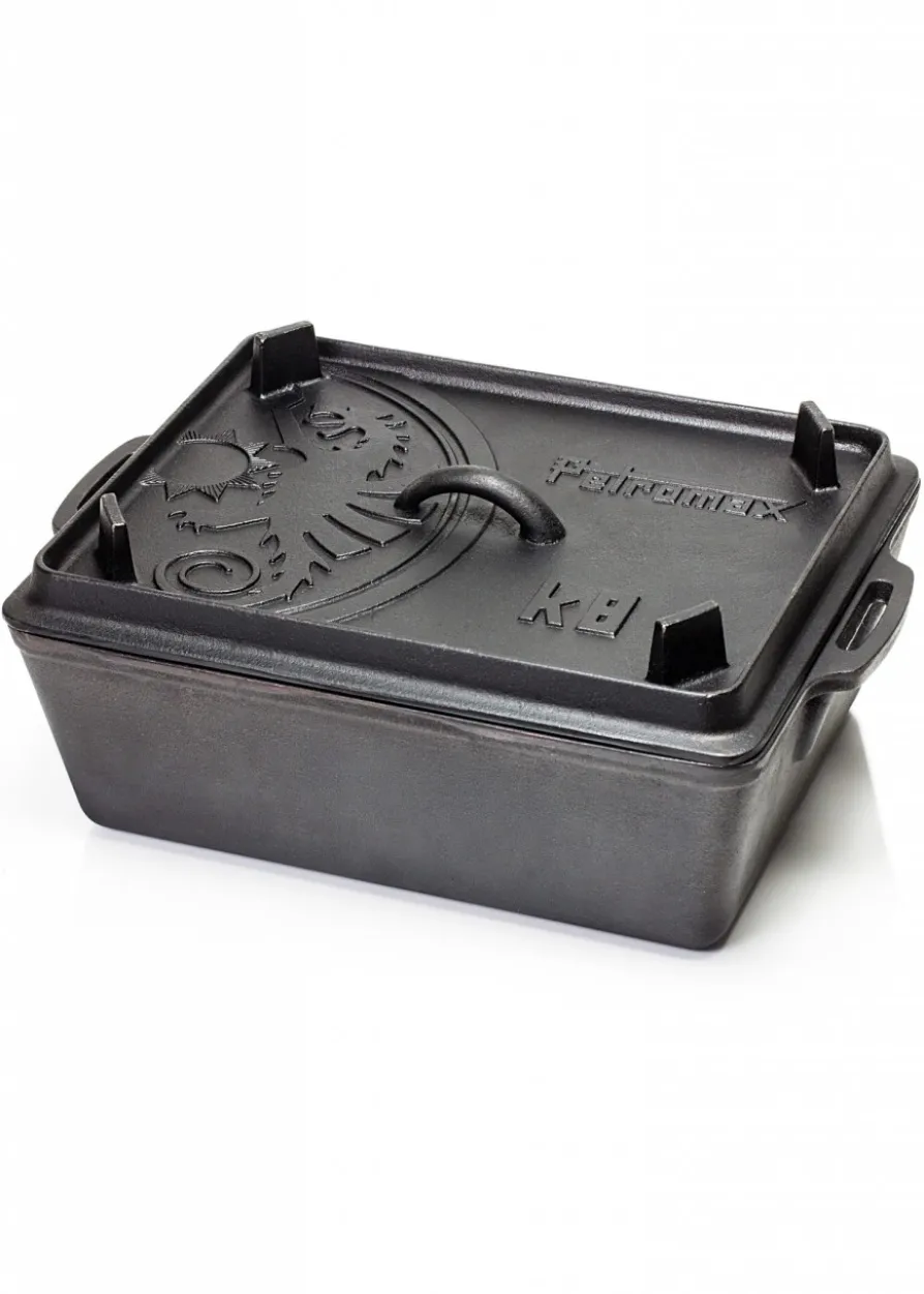 Petromax Kastenform mit Deckel k8