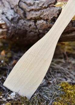 Pfannenwender aus Buchenholz ca. 30 x 6 cm