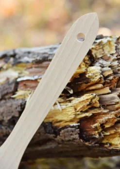 Pfannenwender aus Buchenholz ca. 30 x 6 cm
