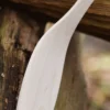 Pfannenwender aus Buchenholz, gebogen, ca. 30 x 7 cm