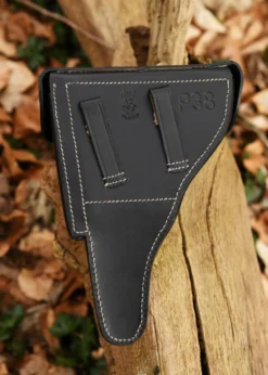 P38 Holster Pistolenholster Pistole Wehrmacht Weltkrieg WWII, schwarz