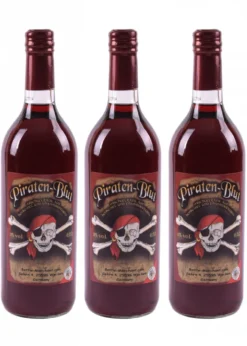 Piraten-Blut, Honig-Met mit Johannisbeerwein, 11% Vol.