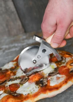 Pizzaschneider Pizzaroller Wikinger Schwert