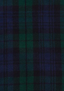 Plaid / Schal, Tartan, ca. 234 x 137 cm (92 x 54 in.)