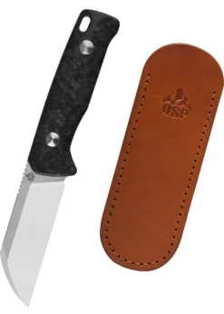 QSP, Baby Penguin blaue glow-in-the-dark Griffe, Feststehendes Messer